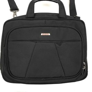CODI Black Laptop Brief Case Shoulder Bag NWOT